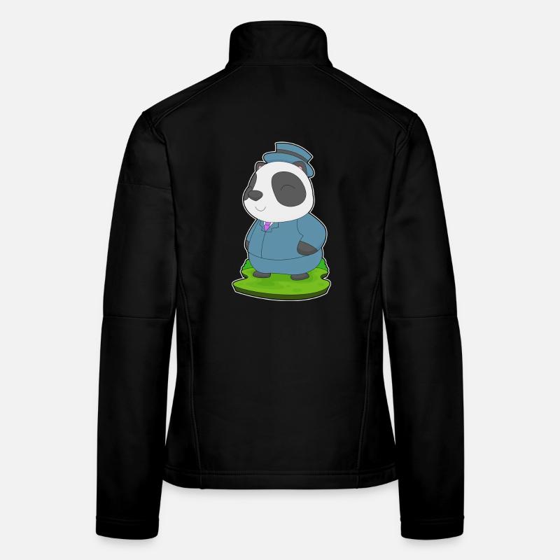 Costume de mariage Panda Groom Veste en tissu softshell Femme