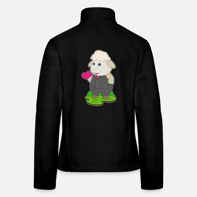 Mouton Marié Costume Mariage Veste en tissu softshell Femme