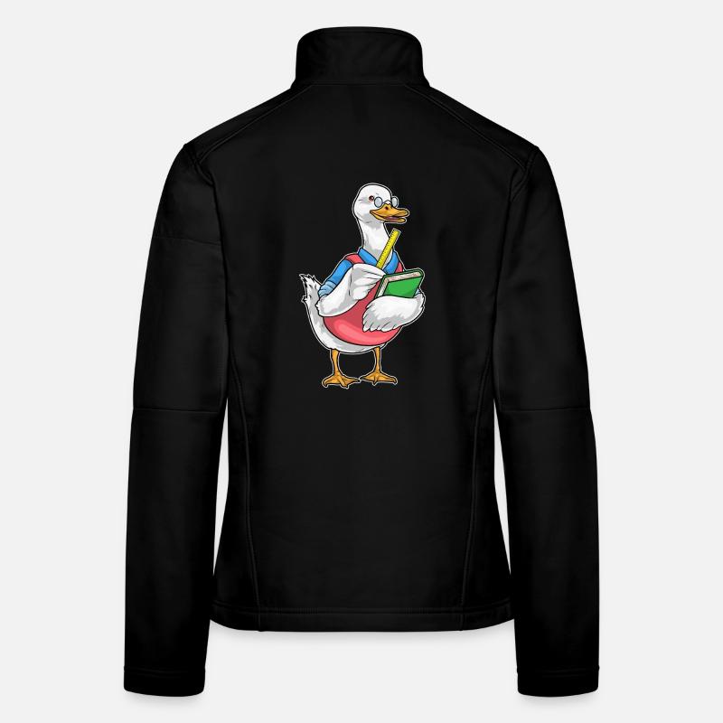 Ente Mathe Lehrer Schule Frauen Softshelljacke