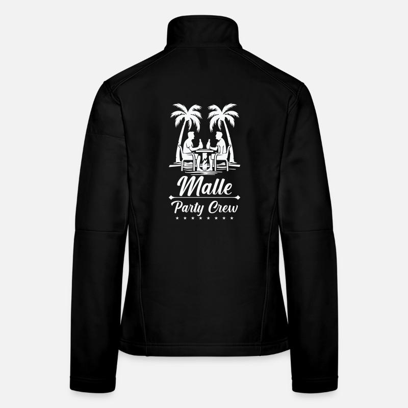 Malle Party Crew  Frauen Softshelljacke
