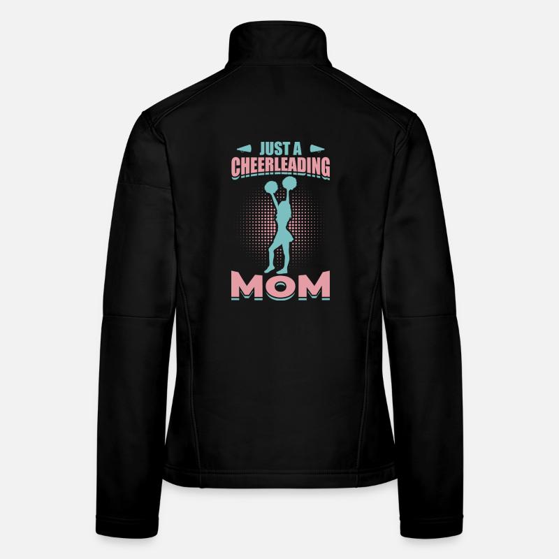 Conception de motivation pour maman pom-pom girl Veste en tissu softshell Femme