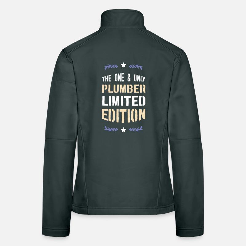 Le seul et unique plombier en édition limitée Veste en tissu softshell Femme