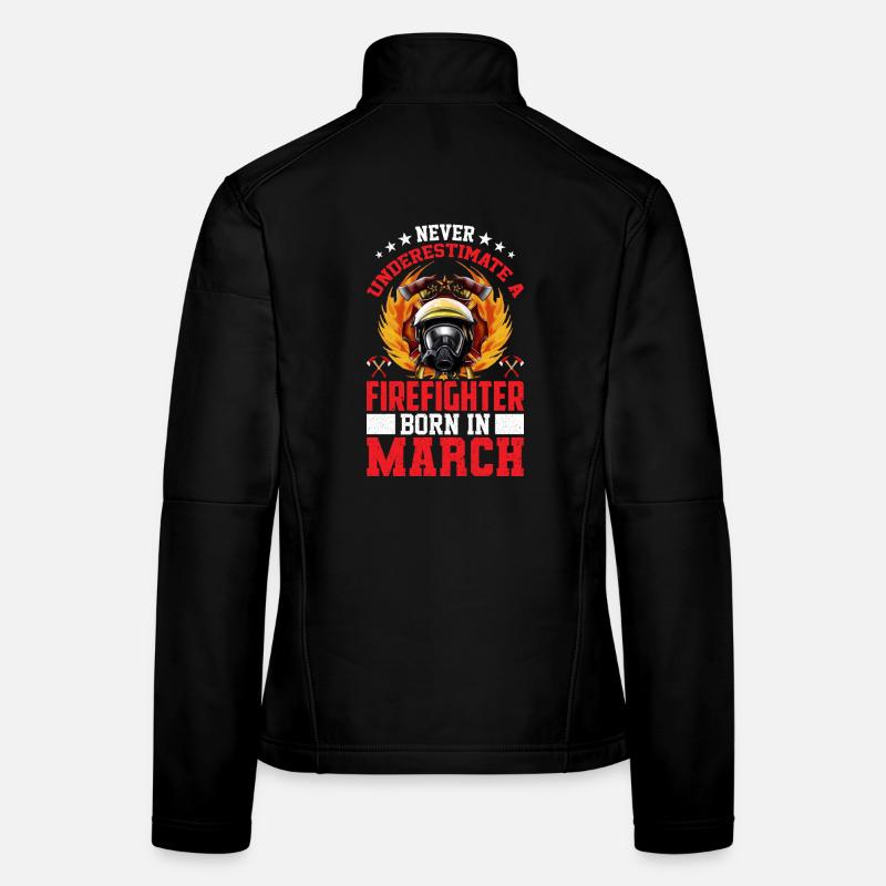Marche d’anniversaire des pompiers Veste en tissu softshell Femme