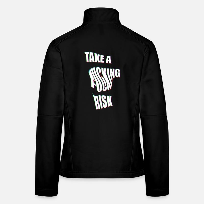 Prenez un risque Veste en tissu softshell Femme