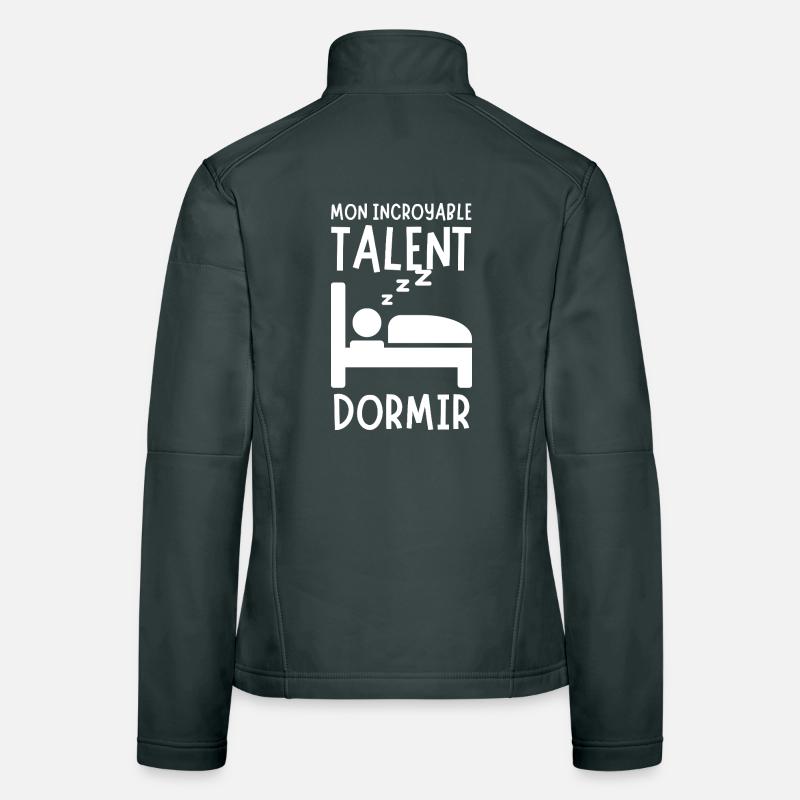Humor Talent Schlaf Schlaf Nickerchen Geschenk Schläfer Frauen Softshelljacke