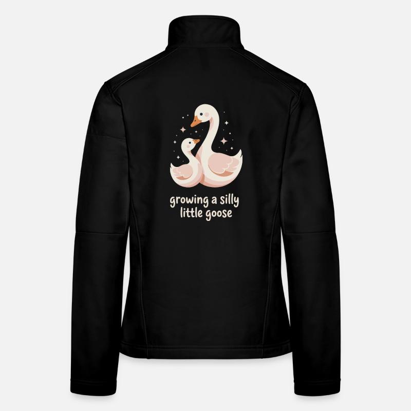 Growing Silly Geese Women's Softshell Jacket