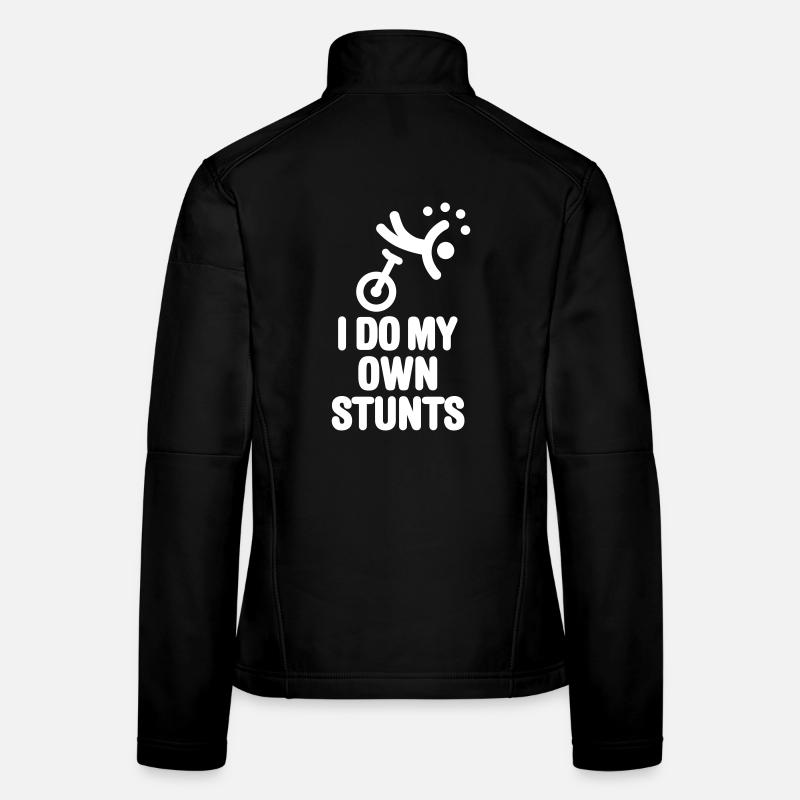 Zirkus Einrad Einrad Akrobat Jongleur Clown Frauen Softshelljacke