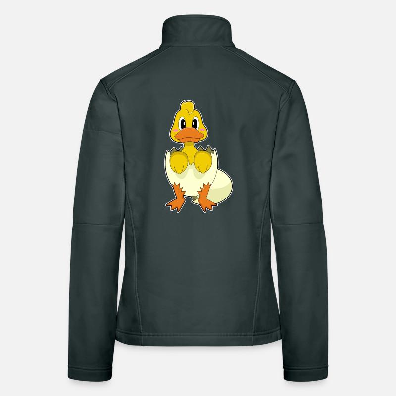 Ente Eierschale Frauen Softshelljacke