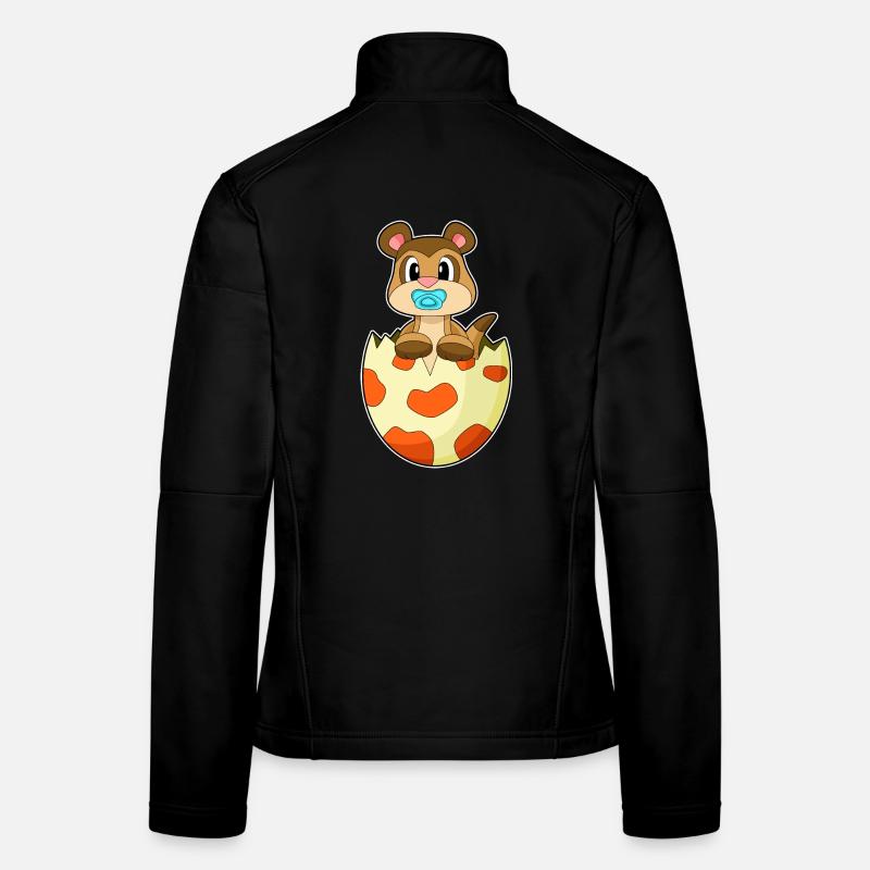 Erdmännchen Baby Schnuller Frauen Softshelljacke