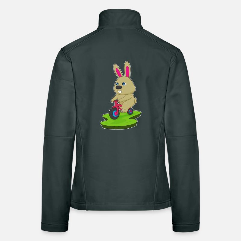 Lapin Vélo Veste en tissu softshell Femme