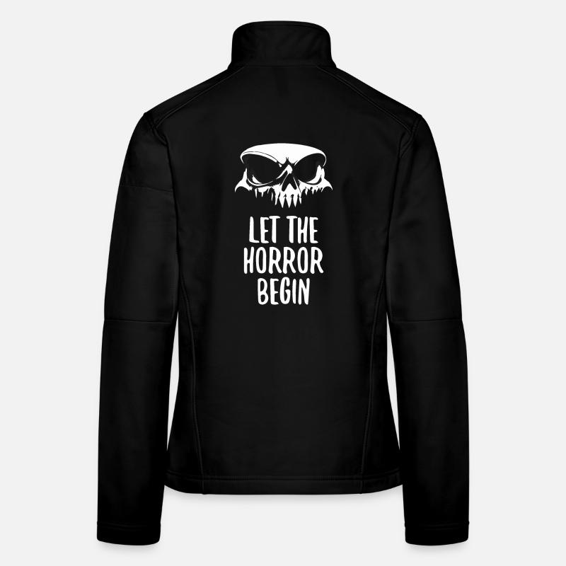 Let The Horror Begin Women's Softshell Jacket