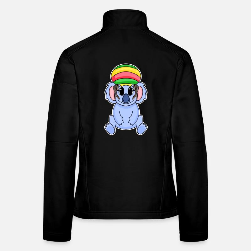 Rasta Koala Veste en tissu softshell Femme