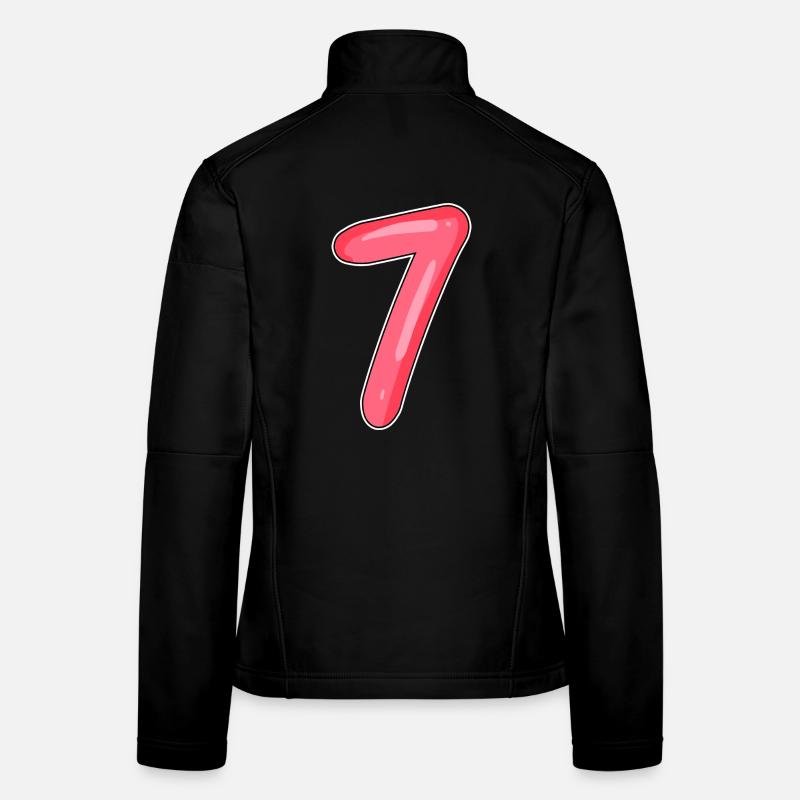 Number Seven - Number 7 Number Women's Softshell Jacket