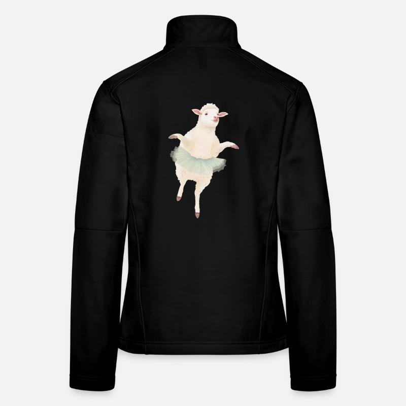 Ballerina Schaf Frauen Softshelljacke