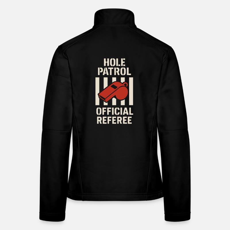 Cornhole Refere Offizielles Schiedsrichter Frauen Softshelljacke