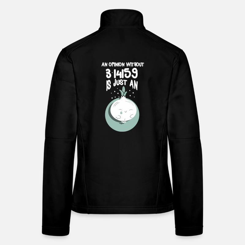 Professeur de mathématiques Dire Professeur de mathématiques drôle Veste en tissu softshell Femme