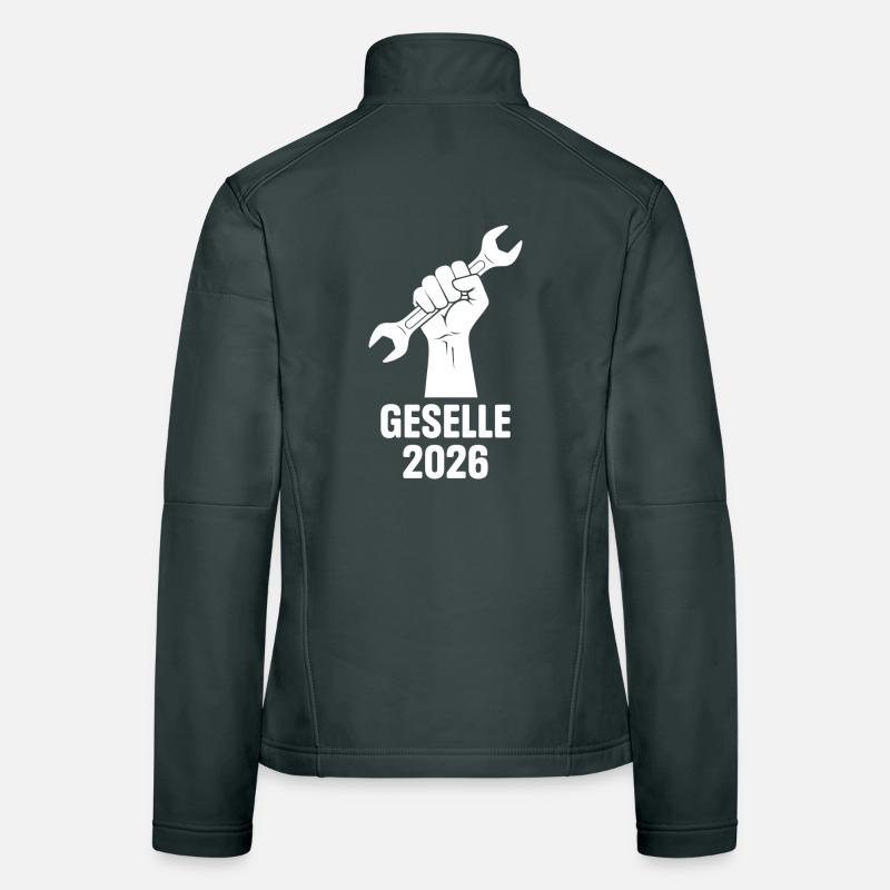 Compagnon 2026 Veste en tissu softshell Femme