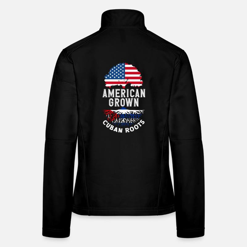 Cuba Pride & Home - Cuba Flag Design Women's Softshell Jacket