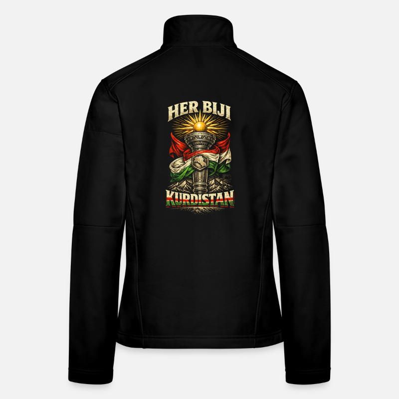Her Biji Kurdistan Kurde Kurden Frauen Softshelljacke