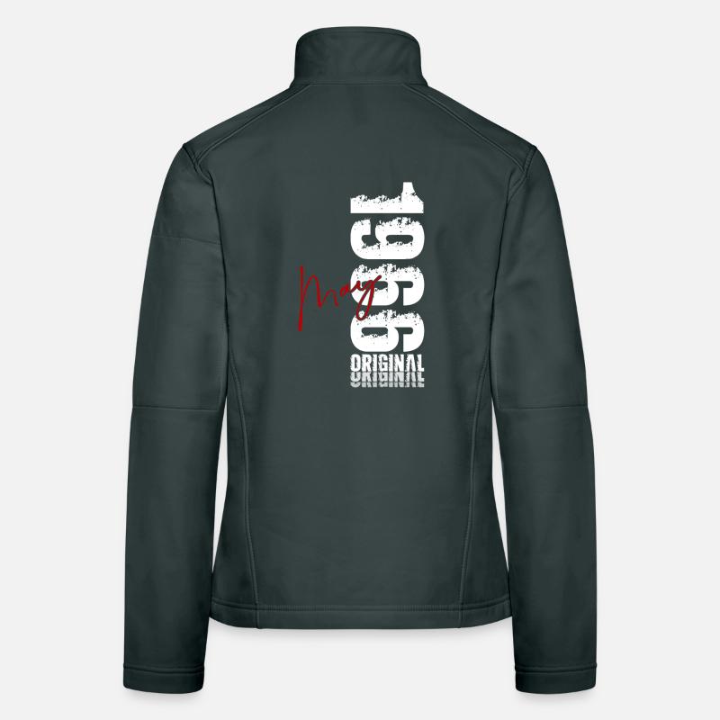 60. Geburtstag Geschenk Original Mai 1966 Frauen Softshelljacke