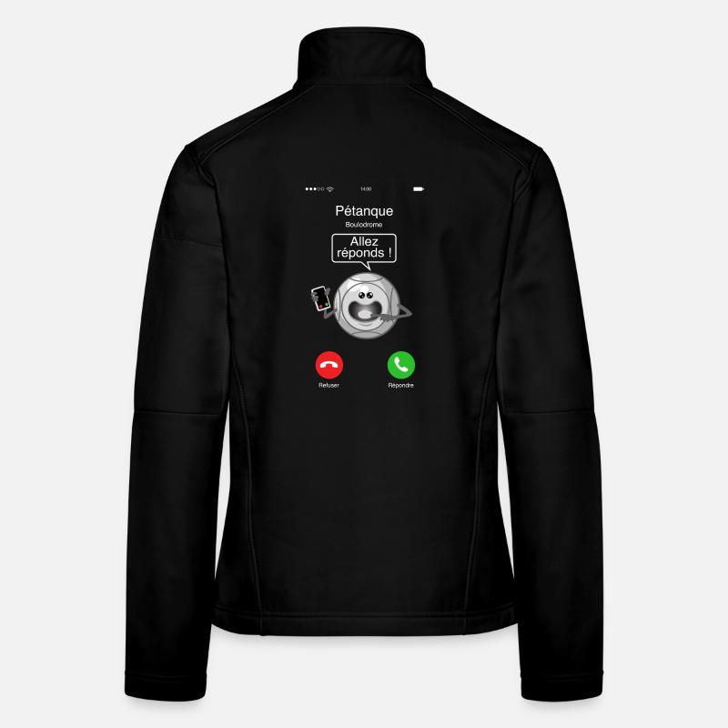 Petanque Anruf Frauen Softshelljacke