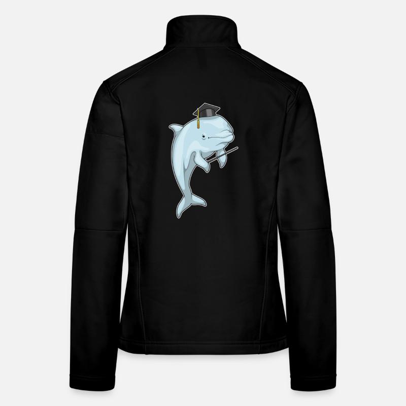 Cylindre du professeur Delfin Veste en tissu softshell Femme