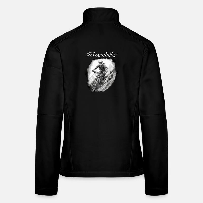 Downhiller white Women's Softshell Jacket