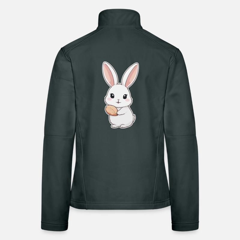 Bunny, Rabbit, Easter Bunny Women's Softshell Jacket