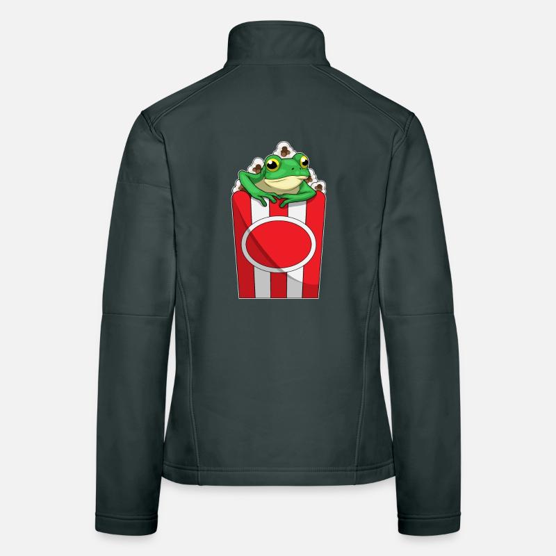 Frog Popcorn Women's Softshell Jacket