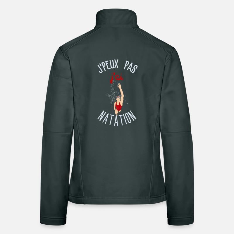 J'peux pas j'ai Natation Veste en tissu softshell Femme