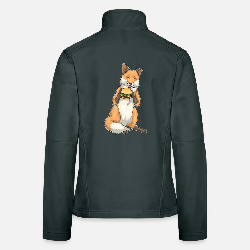Fuchs Cheeseburger Frauen Softshelljacke
