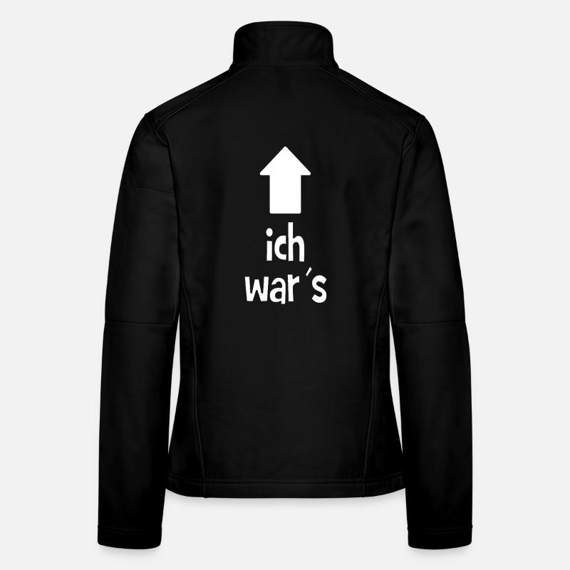 Ich war´s - Ich bin schuld - schuldig Frauen Softshelljacke