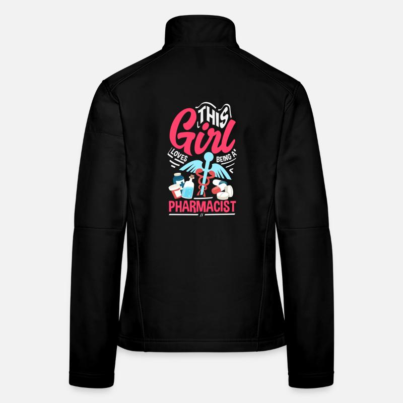 Apotheker Pharmazeutisch-technischer Frauen Softshelljacke