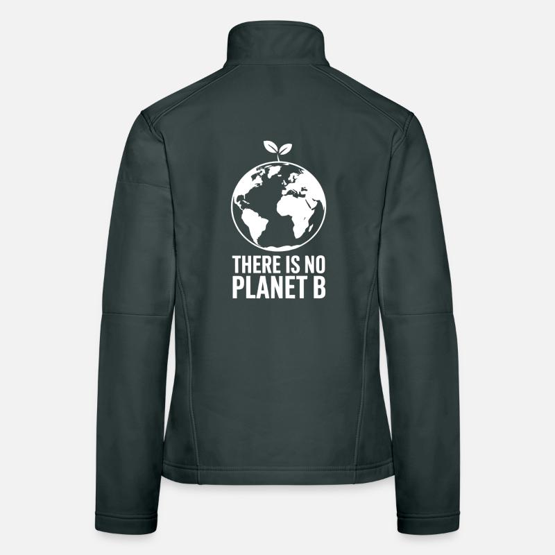 Il n’y a pas de plan B, la protection du climat Veste en tissu softshell Femme