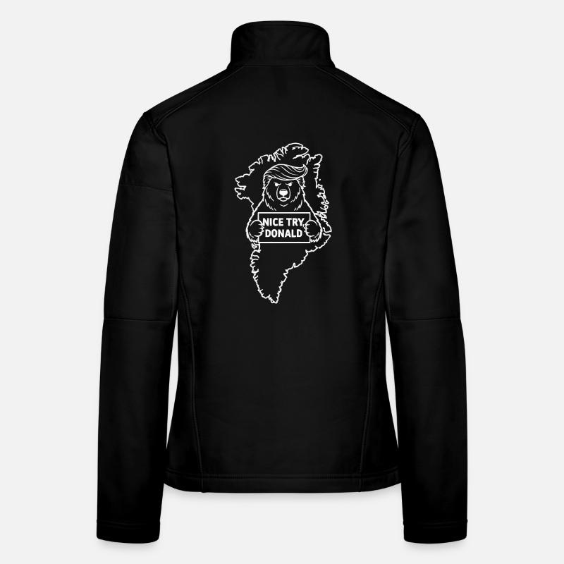 Greenland: Nice try, Donald Women's Softshell Jacket