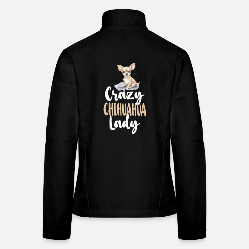 Chihuahua Chihuahueño Crazy Women's Softshell Jacket