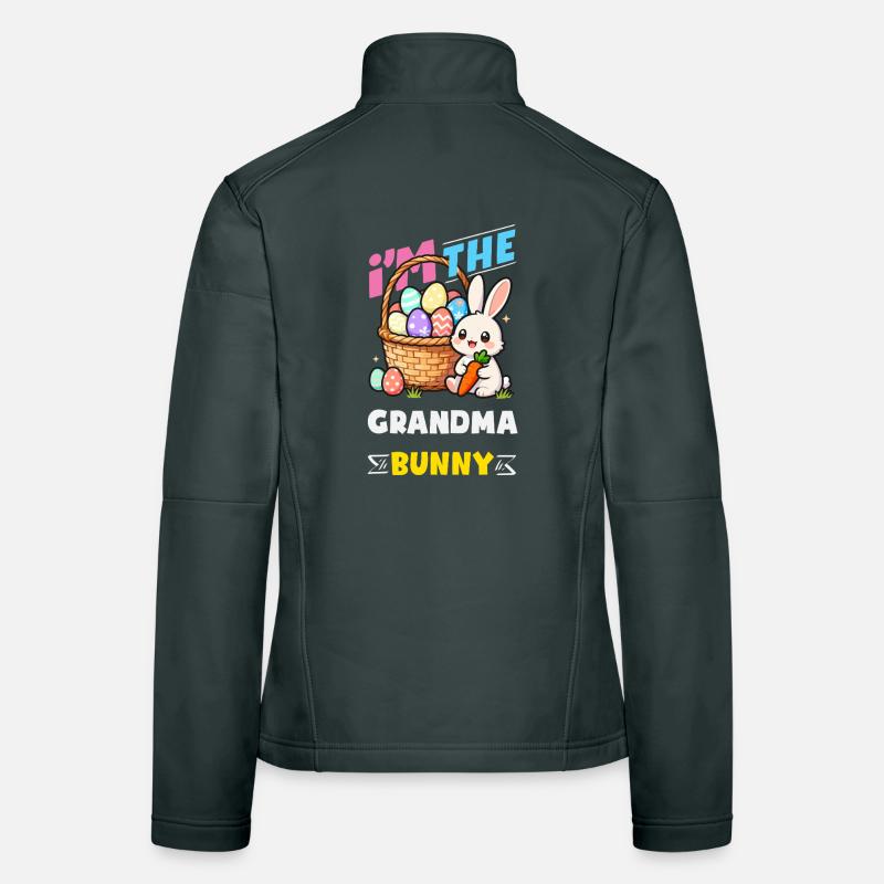 Frohe Ostern Süßer Osterhase Eiersuche Ostereier Frauen Softshelljacke