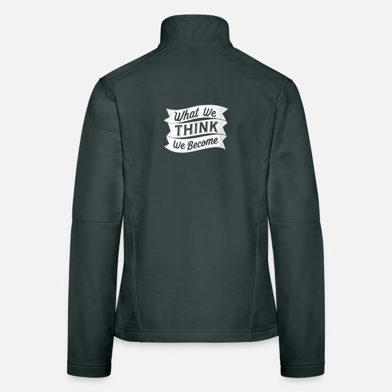 ce que nous pensons devenir Veste en tissu softshell Femme