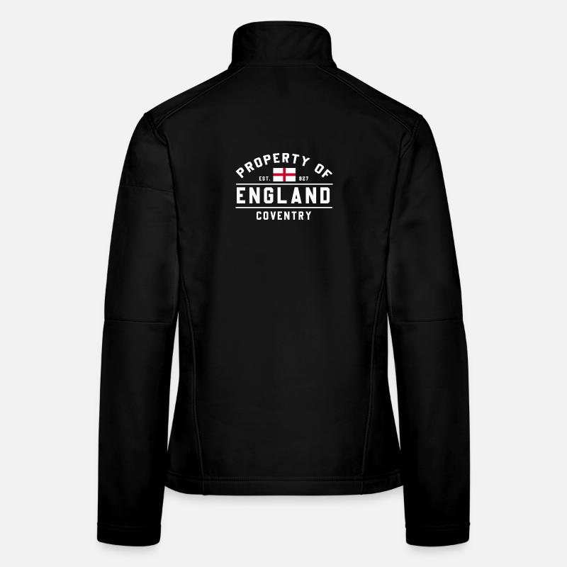 Eigentum von England Coventry Frauen Softshelljacke