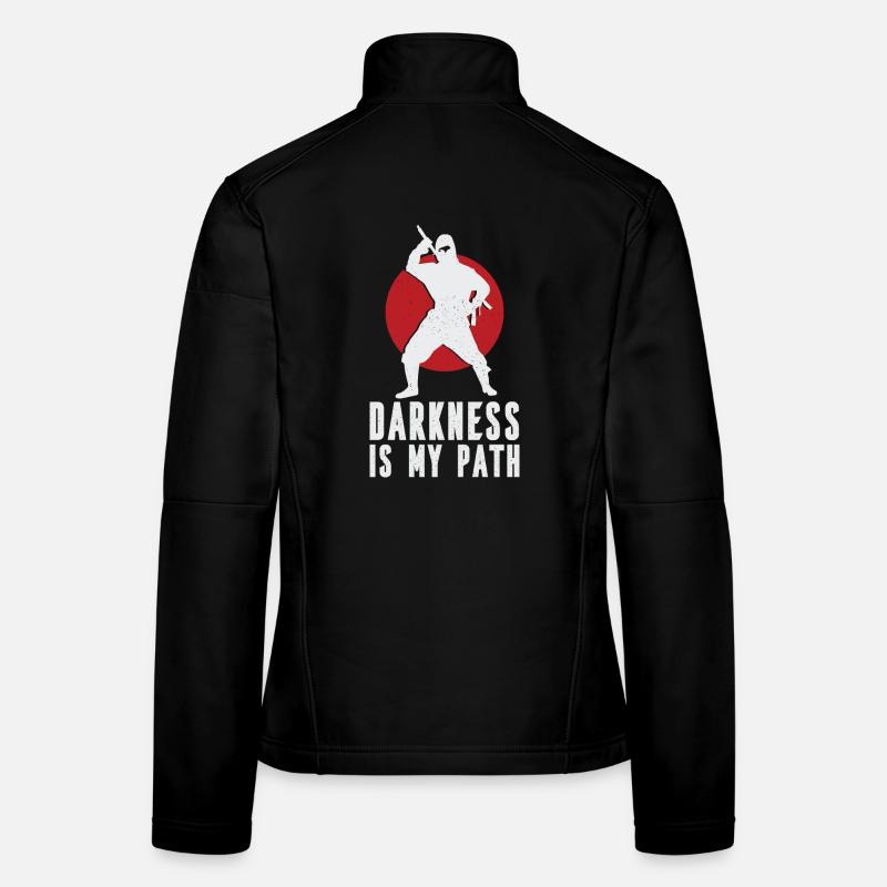 Darkness is my path Women's Softshell Jacket