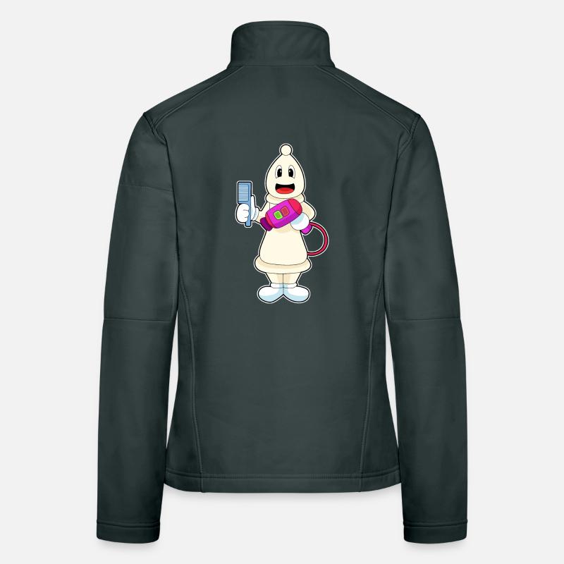 Chess Piece Bishop Chess Women's Softshell Jacket