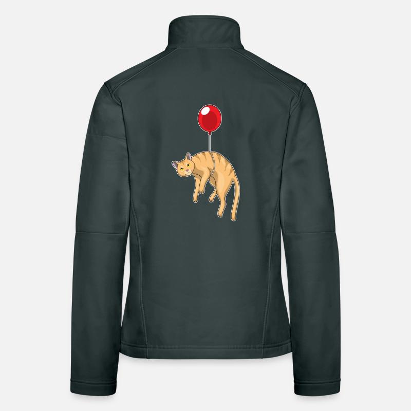 Ballon pour chat Veste en tissu softshell Femme