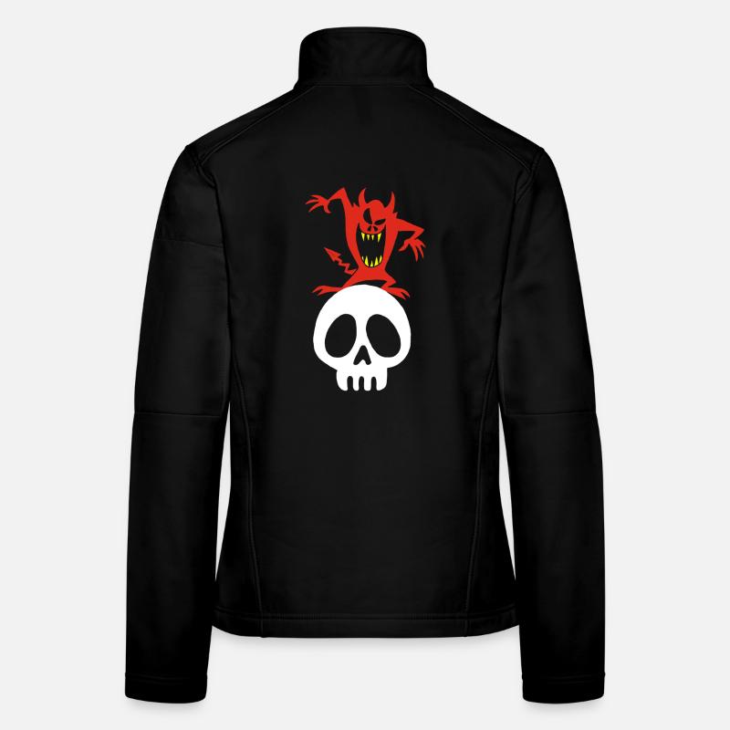 Skull and demon Women's Softshell Jacket