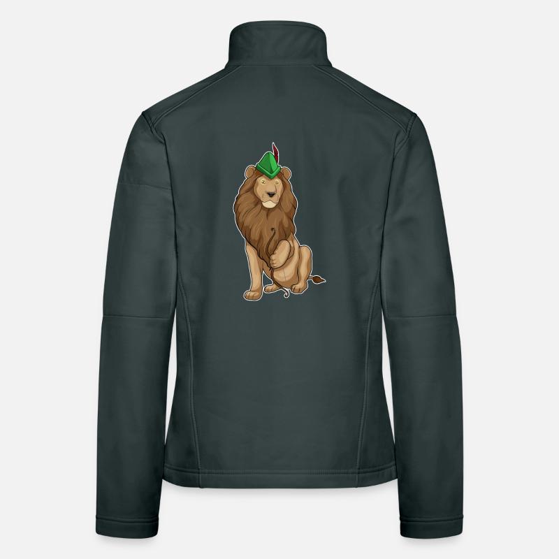 Löwe Bogenschütze Bogen Frauen Softshelljacke