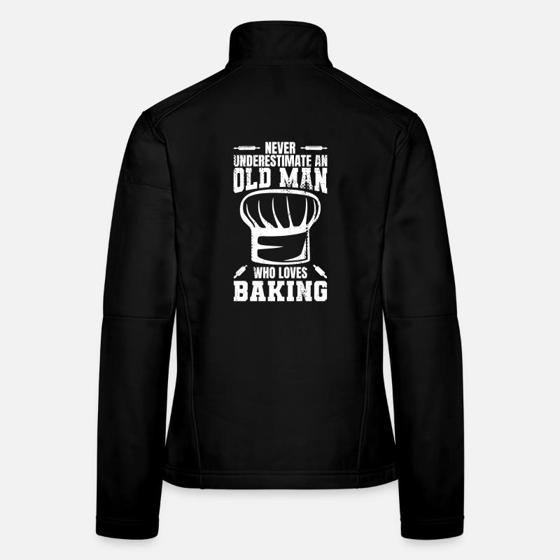 Bäcker Großvater Frauen Softshelljacke
