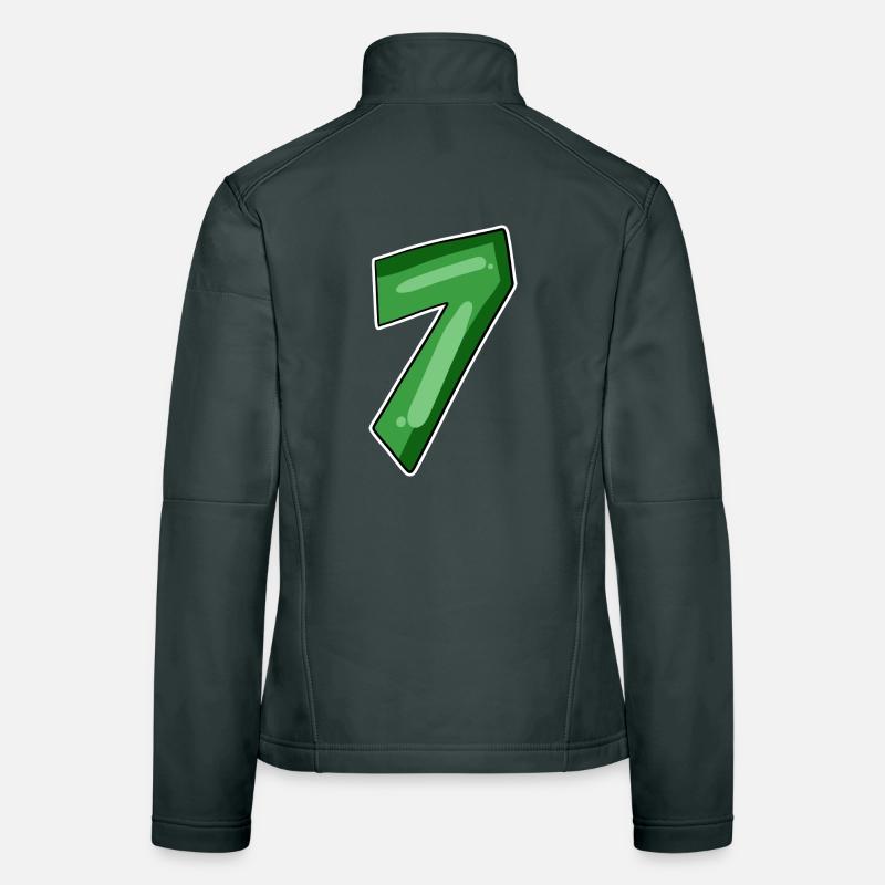 Numéro 7 Numéro Veste en tissu softshell Femme