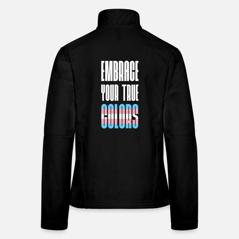 LGBT Pride Month - Umarme dein wahres Gesicht Frauen Softshelljacke