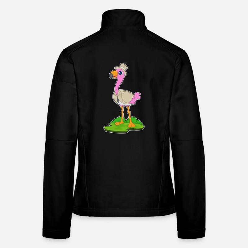 Flamingo Groom Blazer Wedding Women's Softshell Jacket