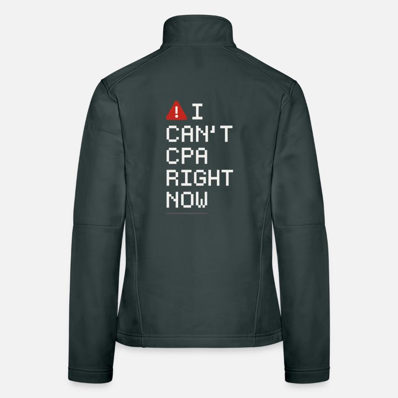 Buchhaltungsstudent Cpa Im Training Excel -witze Frauen Softshelljacke