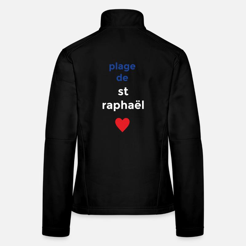 Dream beach of St. Raphael Women's Softshell Jacket